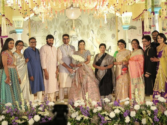 Celebs At Director Gunashekar Daughter Marriage